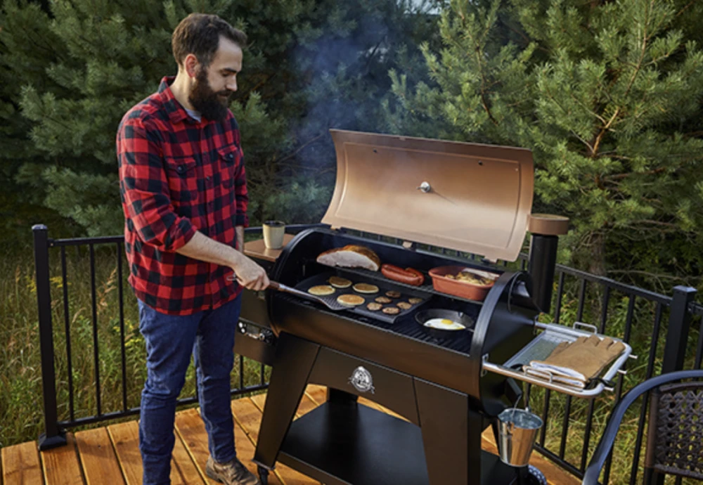 8-in-1 wood pellet grill and smoker